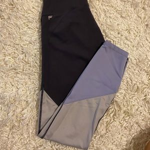 Fabletics colorblock high waisted leggings